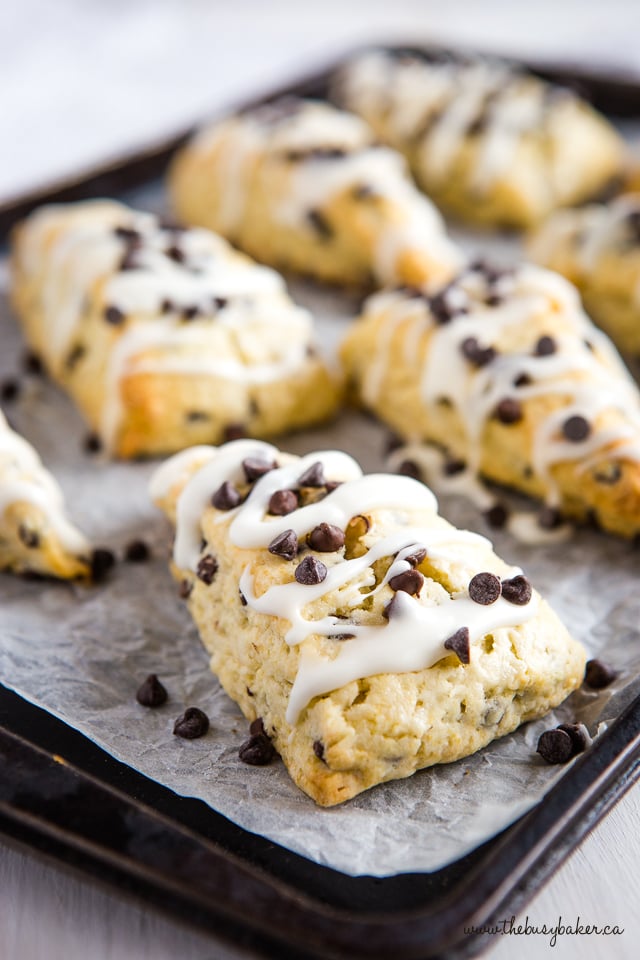 Best Ever Chocolate Chip Scones The Busy Baker