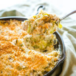 Easy Brussels Sprouts Gratin with Bacon