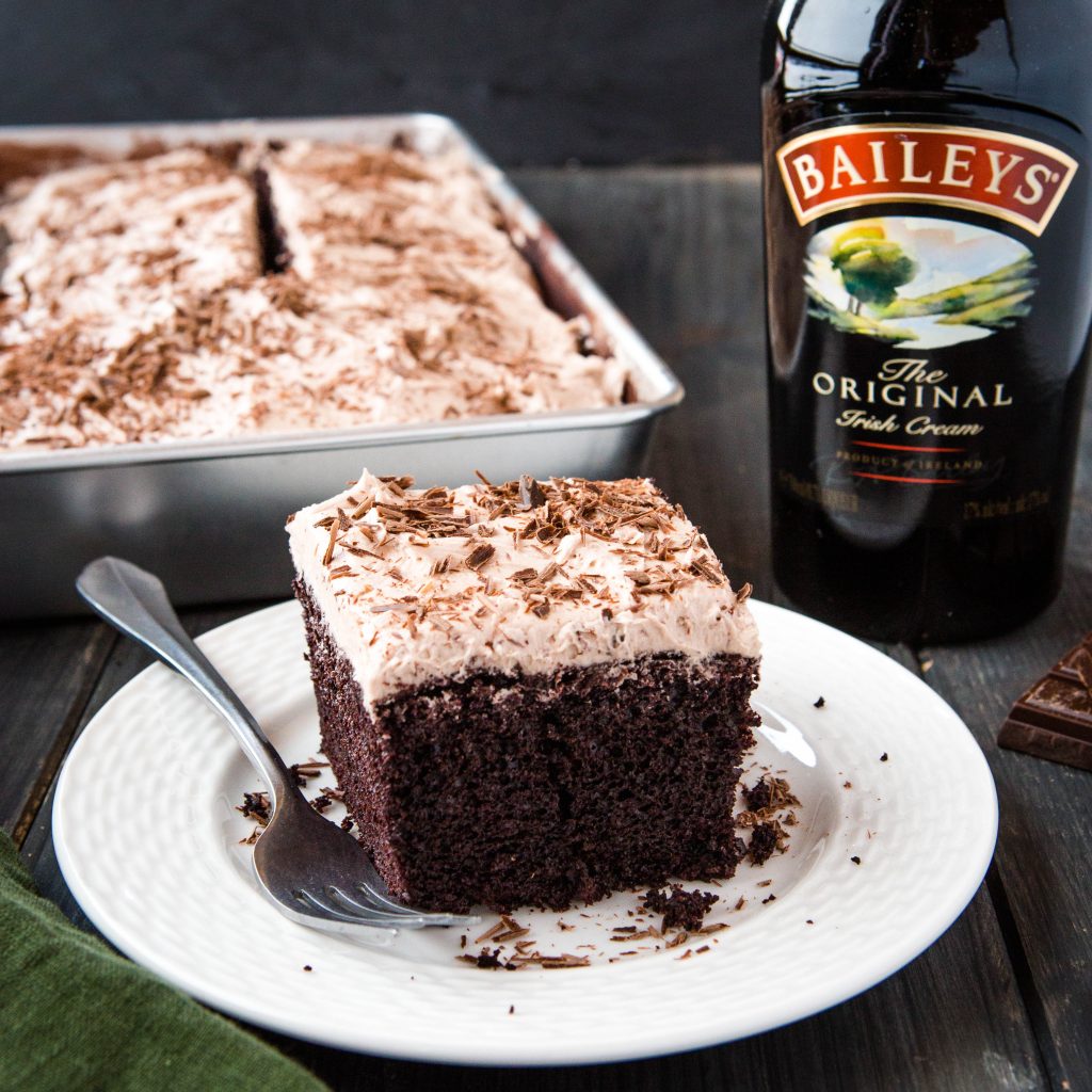 Baileys Chocolate Cake with Bailey's Frosting The Busy Baker