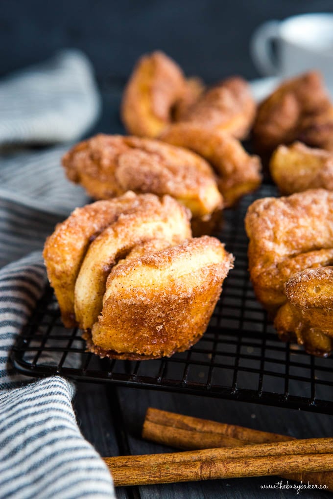 cinnamon sugar twist buns