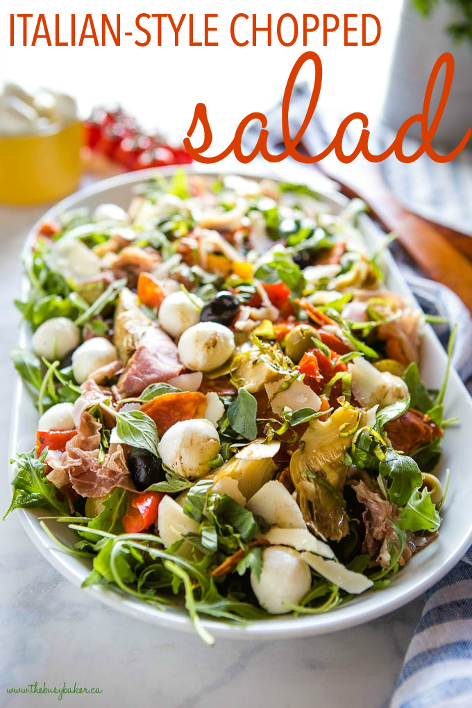 Low Carb Italian Chopped Salad