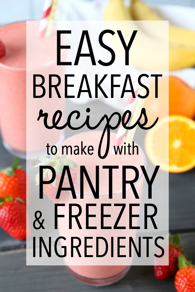 easy breakfast recipes