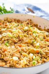 Chicken Fried Rice - The Busy Baker