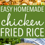Chicken Fried Rice Recipe {Weeknight Meal} - The Busy Baker