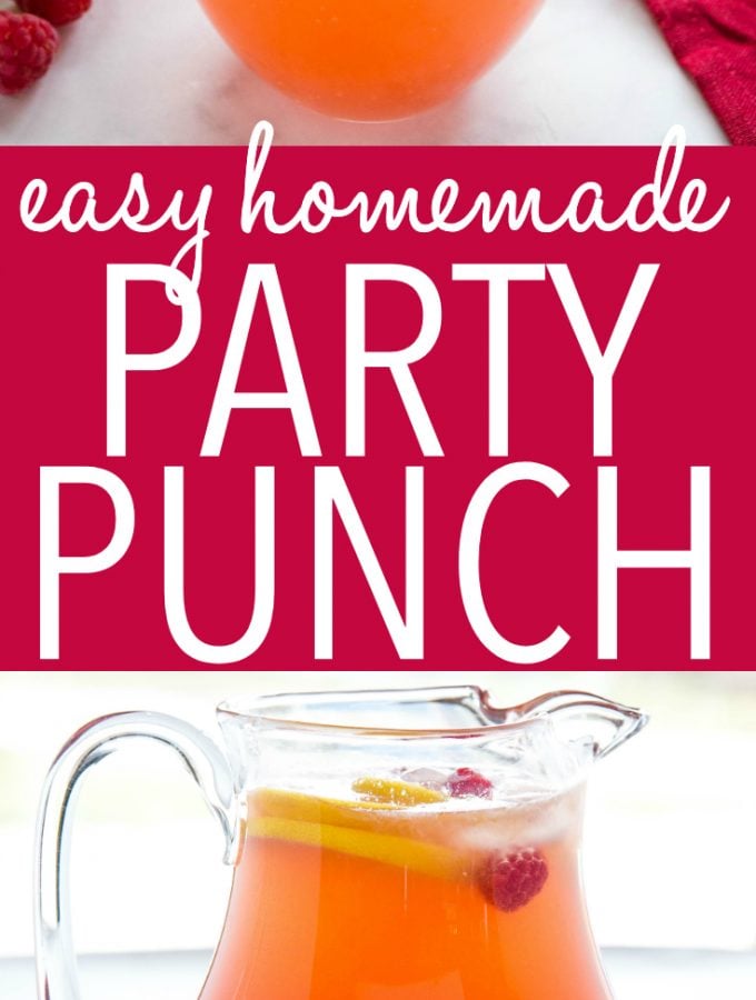 Fruity Punch Recipe Great For Parties The Busy Baker   Easy Homemade Party Punch Pinterest 680x900 