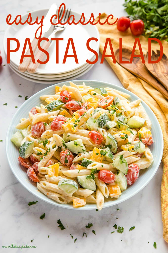 Easy Classic Pasta Salad