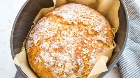 No Knead Overnight Crusty Bread – Modern Honey