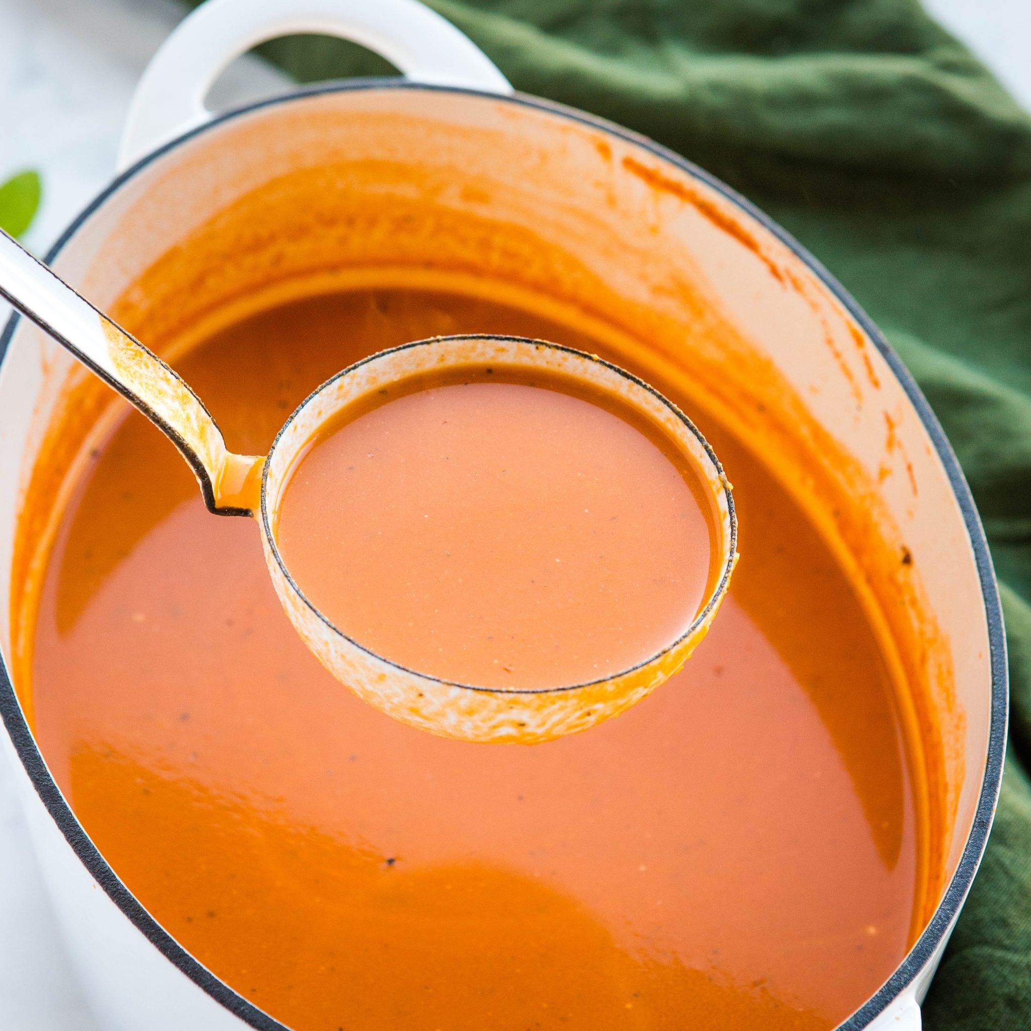 Creamy Fresh Tomato Soup Recipe 