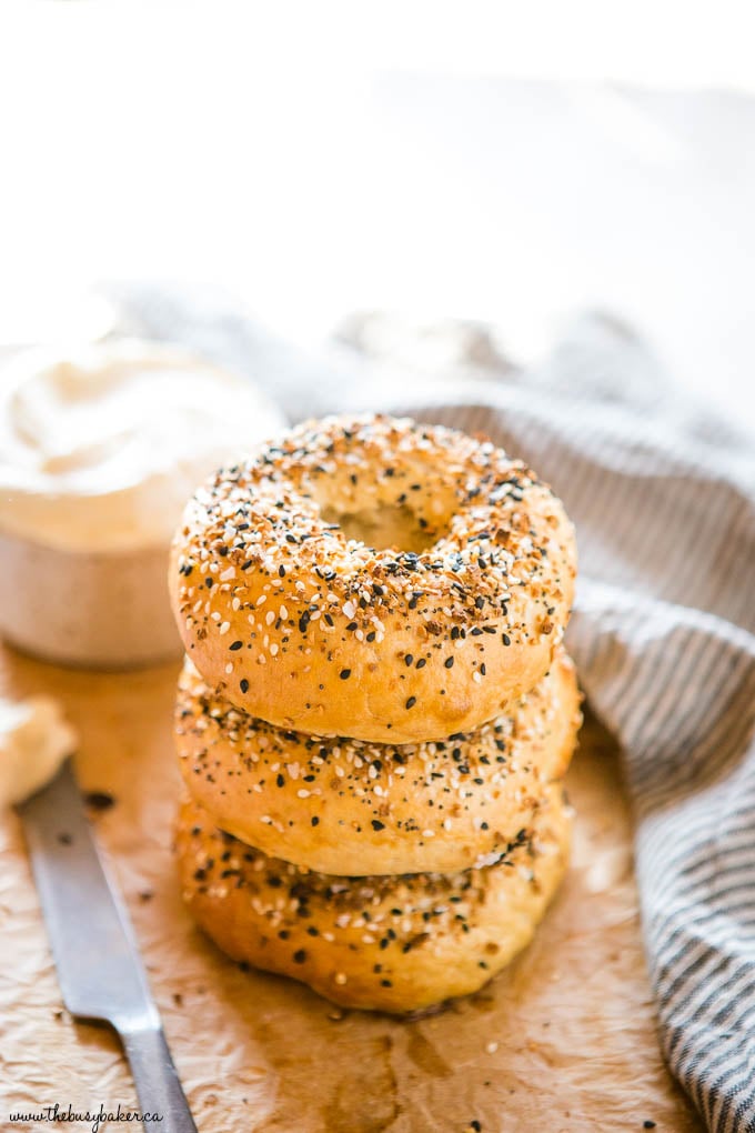 Dutch Oven Bread with Cheddar and Everything Bagel Seasoning