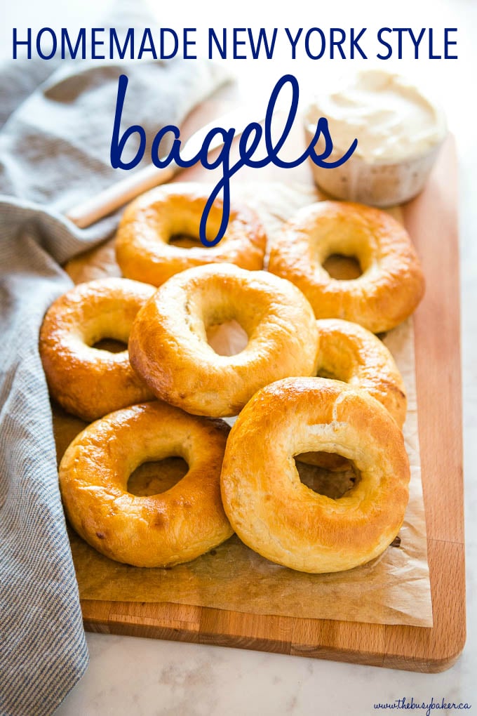 Plain Bagel {VIDEO How-To} - i am baker