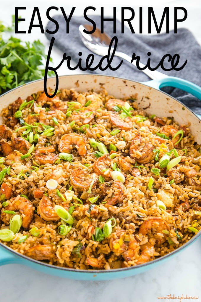 One Pan Shrimp and Rice {Easy Weeknight Meal} - FeelGoodFoodie