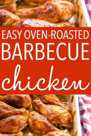 Easy Oven-Roasted Barbecue Chicken - The Busy Baker