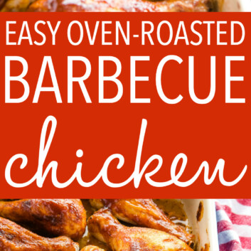 Easy Oven-Roasted Barbecue Chicken - The Busy Baker