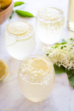 Elderflower Syrup Recipe + Ways to Use It - The Busy Baker