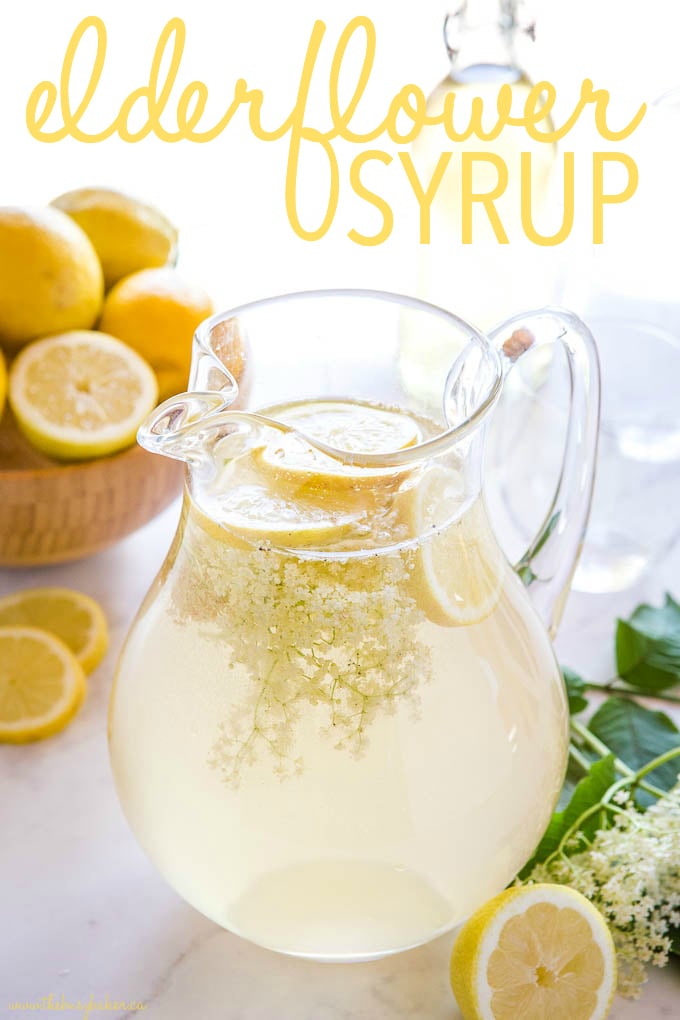 Elderflower Syrup Recipe + Ways to Use It - The Busy Baker