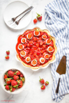 Fresh Strawberry Pie - The Busy Baker