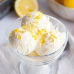 Easy No Churn Lemon Ice Cream