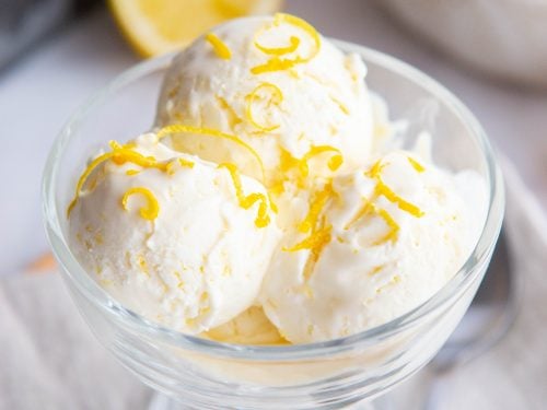 Lemon ice cream no machine new arrivals