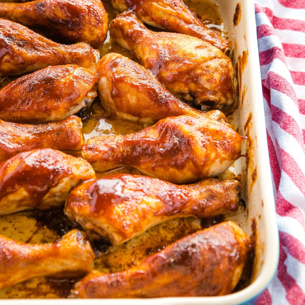 Easy Oven-Roasted Barbecue Chicken - The Busy Baker