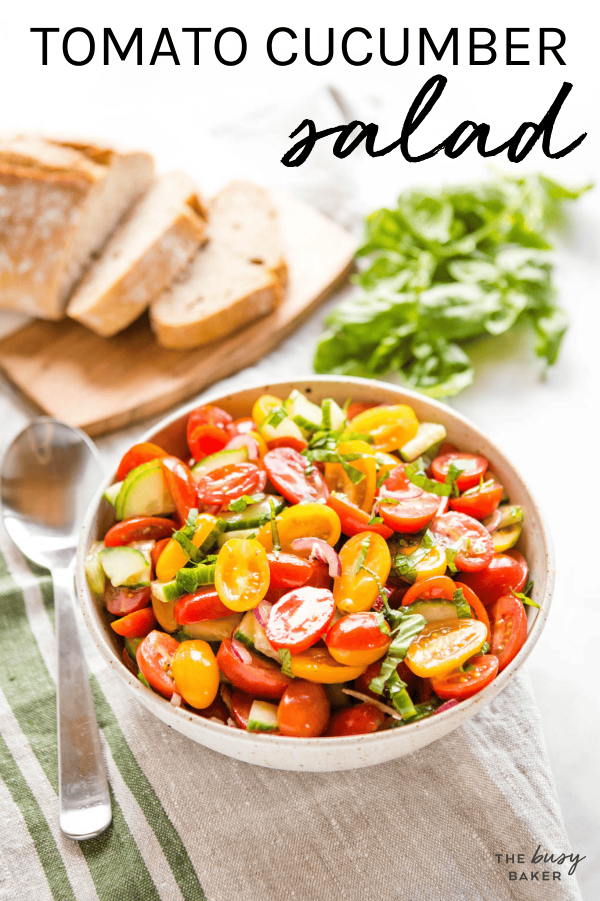 tomato cucumber salad recipe