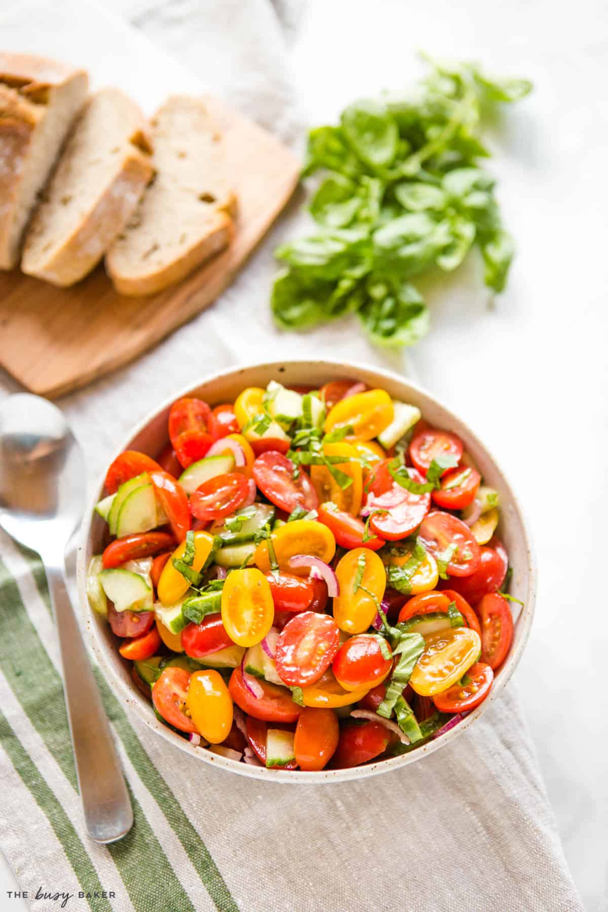 tomato cucumber salad recipe