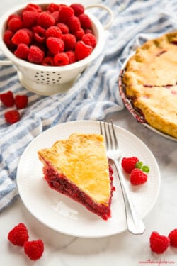 Raspberry Pie {Classic Family Recipe} - The Busy Baker