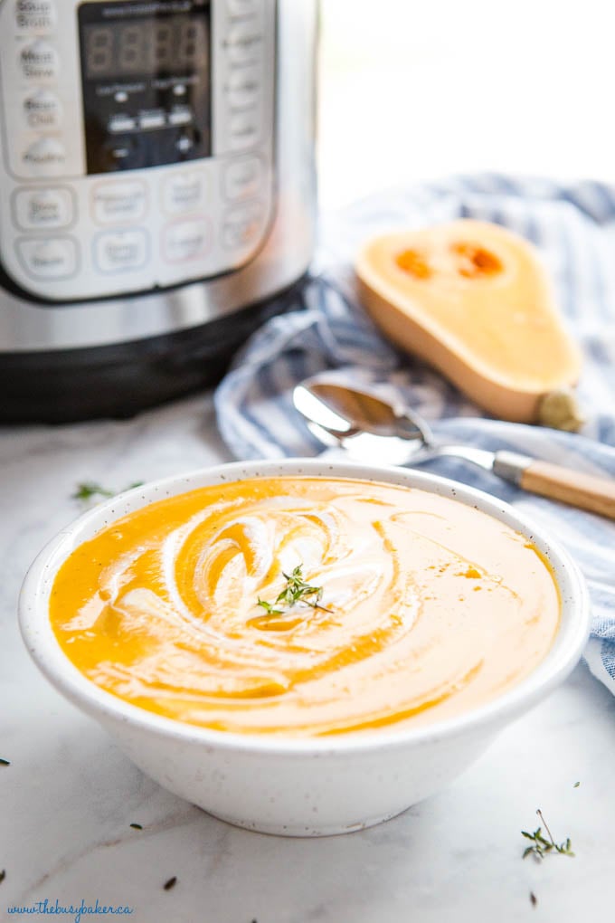 Instant Pot Butternut Squash Soup