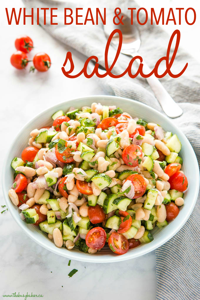 White Bean Salad with Tomatoes