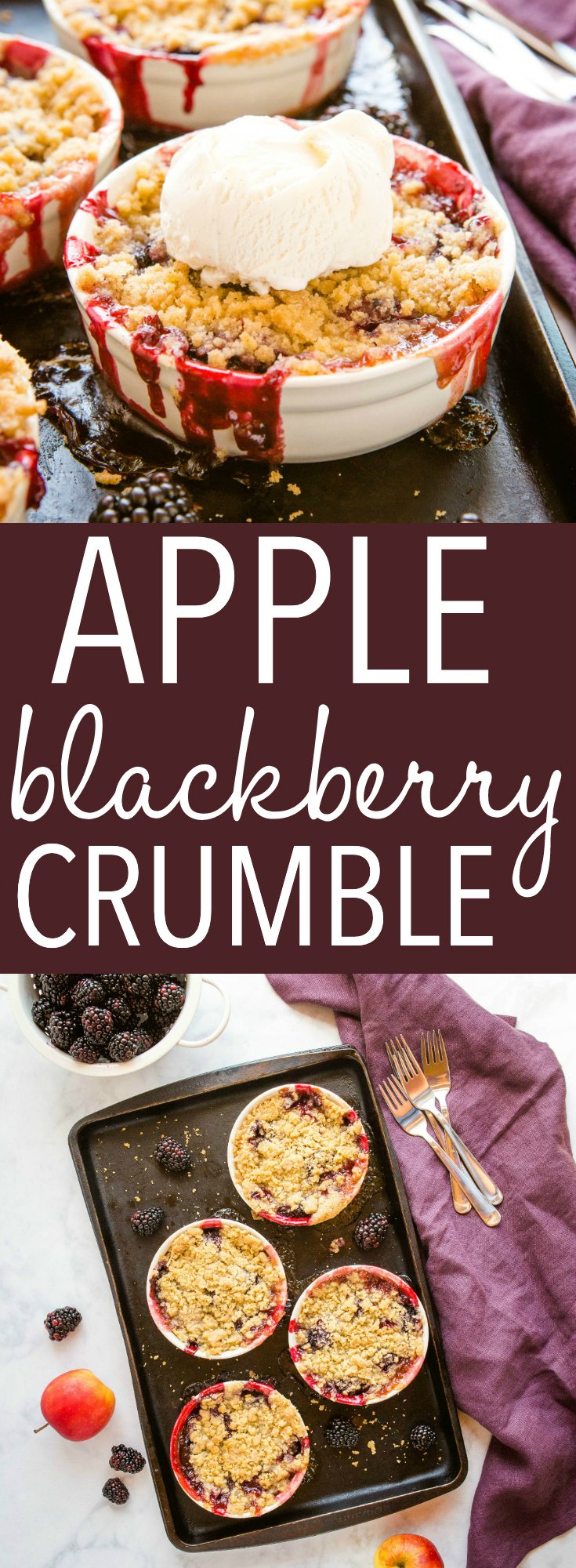 Apple Blackberry Crumble Pinterest