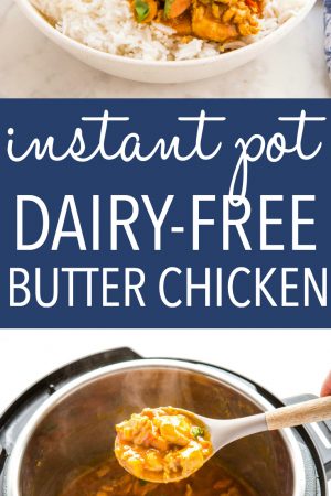 Dairy-Free Instant Pot Butter Chicken - The Busy Baker