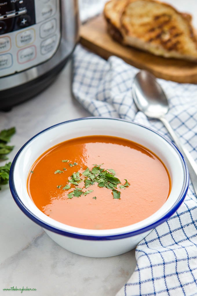 bowl of tomato soup