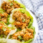 Low Carb Thai Chicken Lettuce Wraps