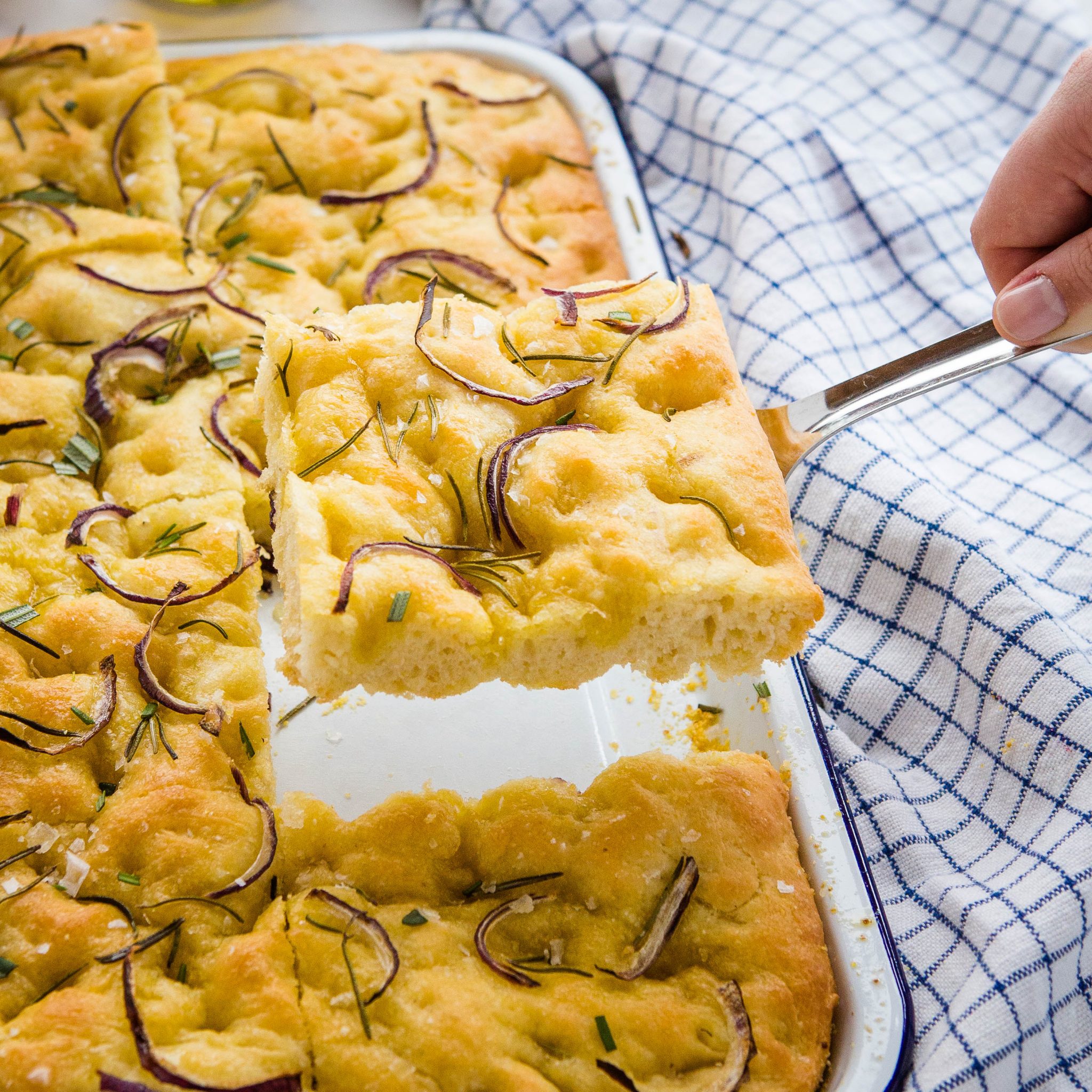 Rosemary Focaccia Bread, Recipe