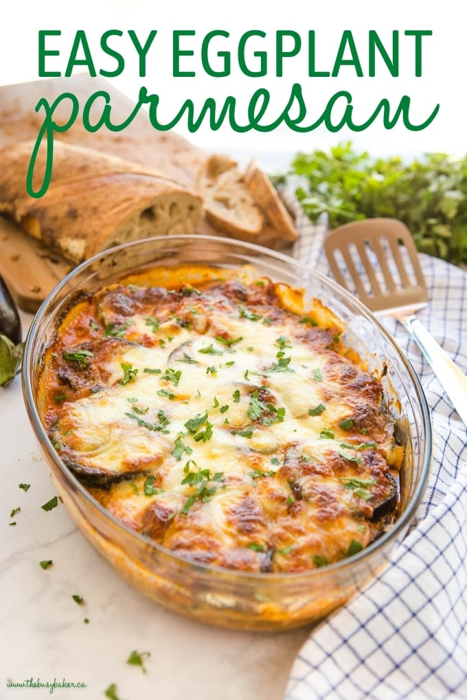 Easy Eggplant Parmesan Recipe