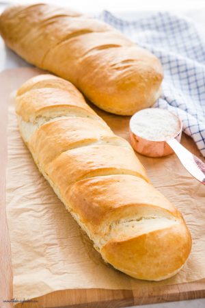 Easy Homemade French Bread {Bakery-Style} - The Busy Baker