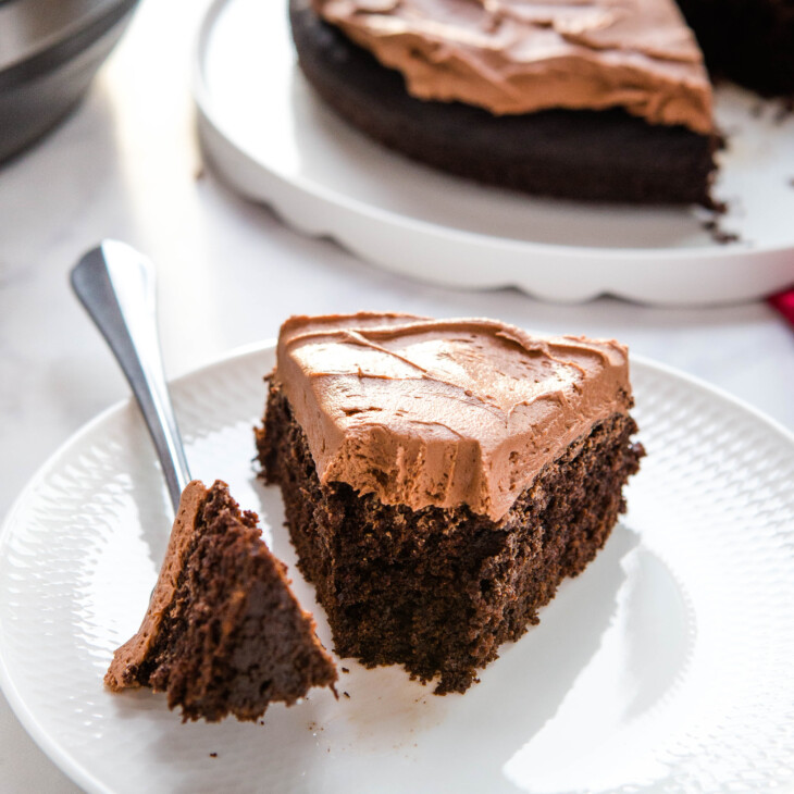 Easy Instant Pot Chocolate Cake - The Busy Baker