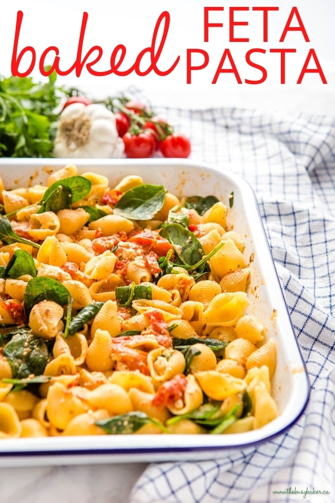 Easy Baked Feta Pasta