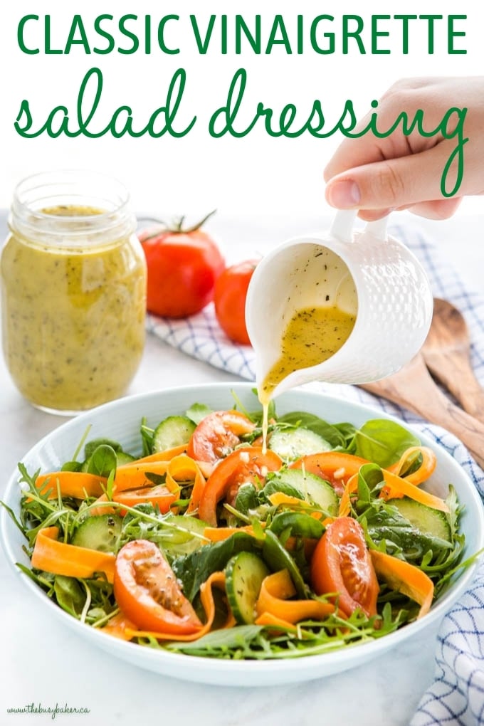 Classic Vinaigrette Salad Dressing Recipe