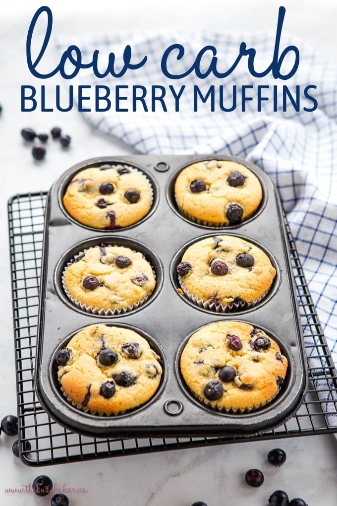 Best Ever Low Carb Blueberry Muffins Recipe