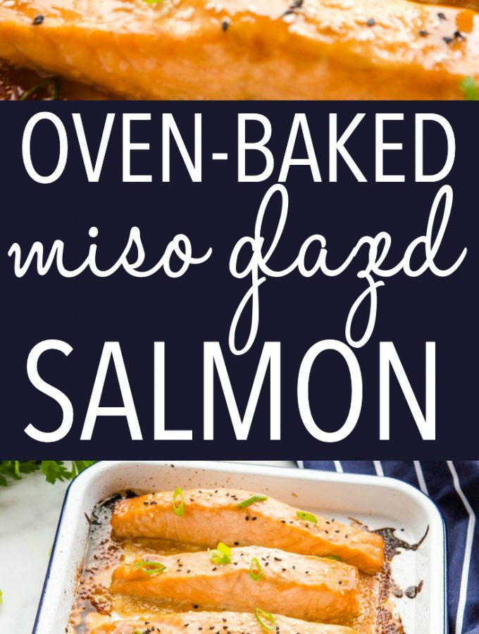 Easy Glazed Miso Salmon {Oven-Baked} - The Busy Baker