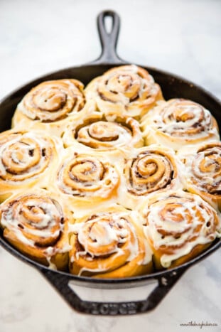 Quick & Easy Cinnamon Rolls {Ready in One Hour!} - The Busy Baker