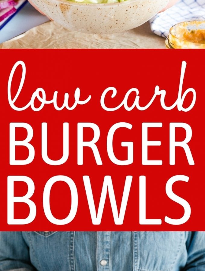 Keto Burgers in a Bowl {Low Carb Summer Recipe} - The Busy ...