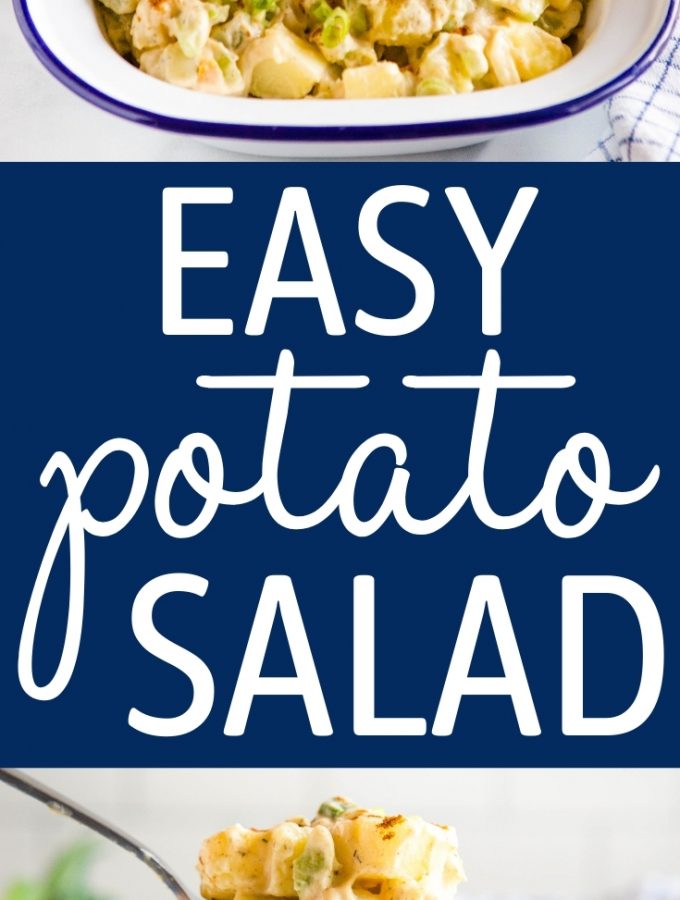 Easy Potato Salad Classic Summer Recipe The Busy Baker   Potato Salad Pinterest 680x900 