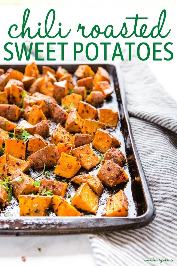 spicy roasted sweet potatoes recipe