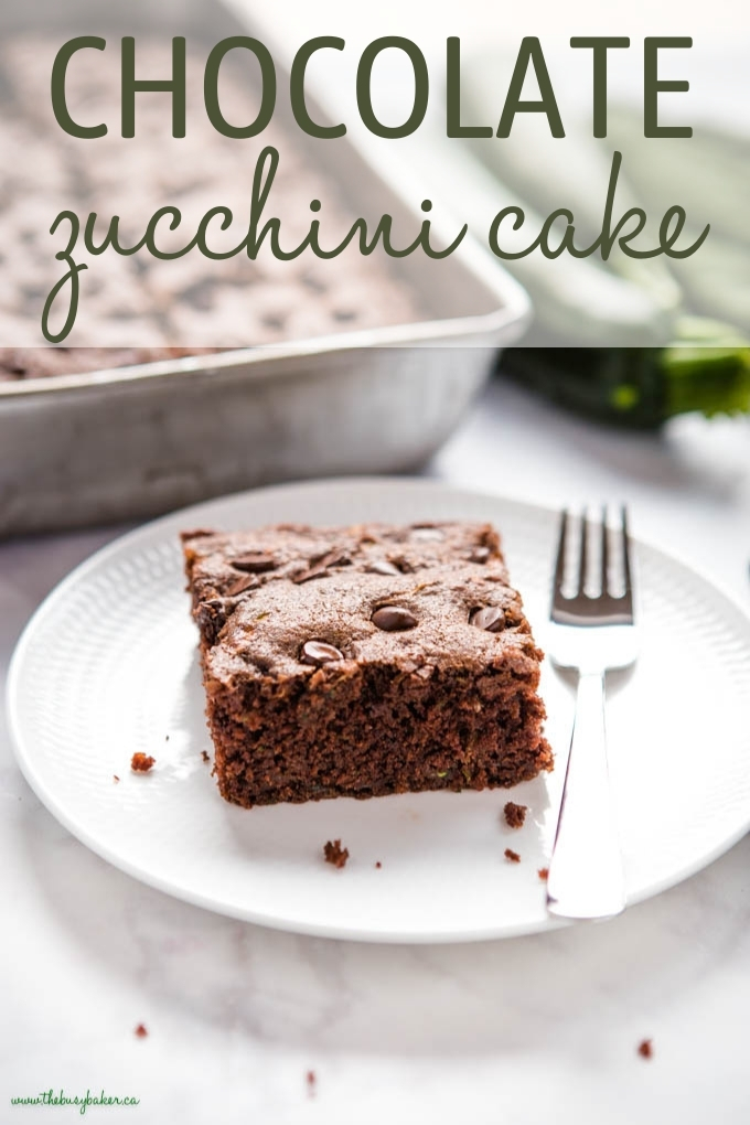 Zucchini Chocolate Cake Recipe