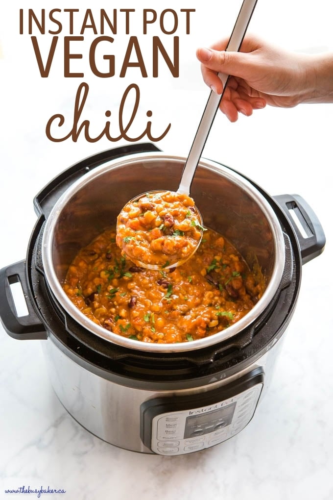 Instant Pot Vegan Chili Recipe