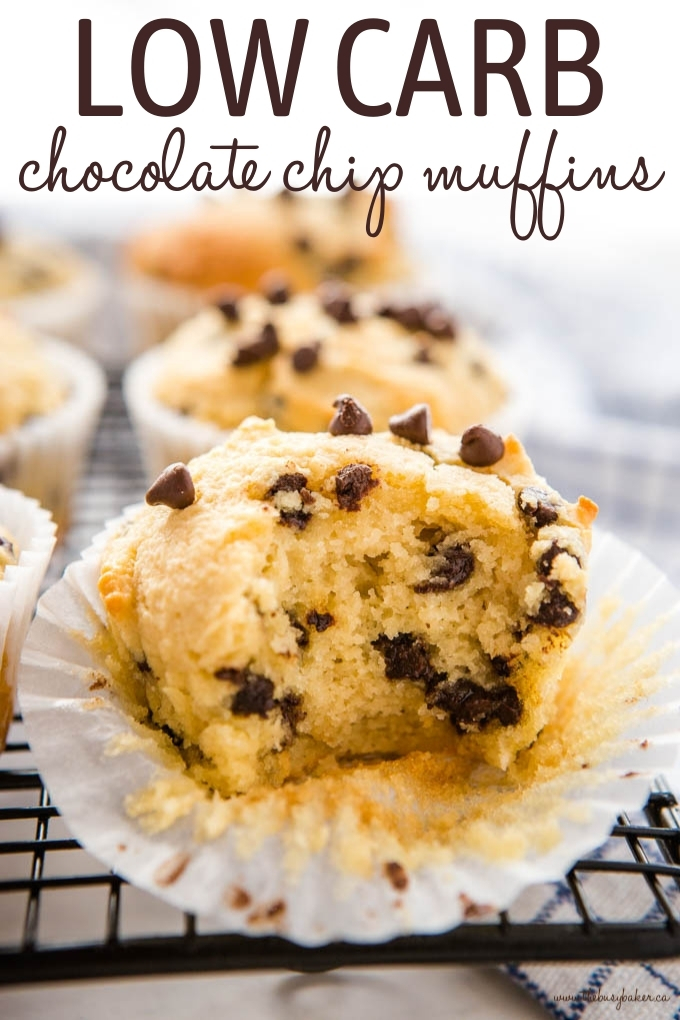 Keto Muffins with Chocolate Chips