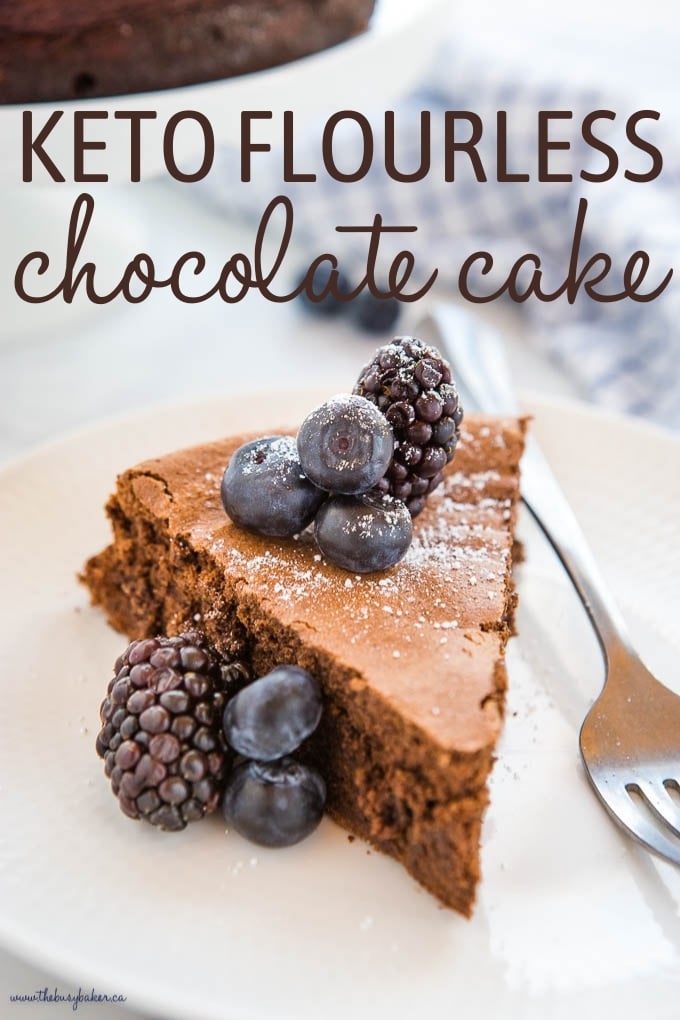 Keto Flourless Chocolate Cake Recipe