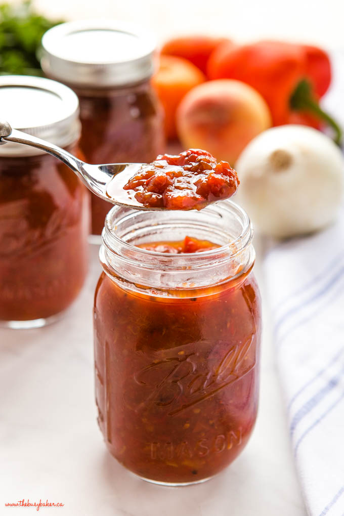 spoonful of tomato pickle