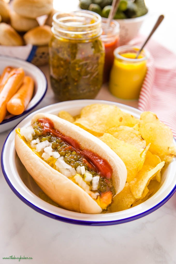 hot dog relish recipes